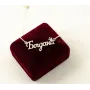Цепочка с именем Богдана Maxi Silver 9042 SE 45 см Серебристый