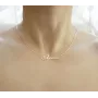 Іменний ланцюжок Альона Maxi Silver 9041 SE 45 см Сріблястий