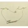 Цепочка с именем Галина Maxi Silver 8993 SE 45 см Серебристый
