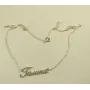 Цепочка с именем Галина Maxi Silver 8993 SE 45 см Серебристый