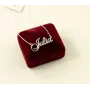Іменний ланцюжок Julia Maxi Silver 8921 SE 45 см Сріблястий