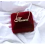 Цепочка с именем Полина Maxi Silver 8898 SE 45 см Серебристый