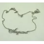 Цепочка с именем Андріана Maxi Silver 8895 SE 45 см Серебристый