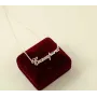 Ланцюжок з ім'ям Екатерина Maxi Silver 8891 SE 45 см Сріблястий