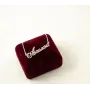 Цепочка с именем Ангелина Maxi Silver 8877 SE 45 см Серебристый