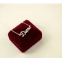 Цепочка с именем Dasha Maxi Silver 8874 SE 45 см Серебристый