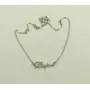 Цепочка с именем Дарья Maxi Silver 8846 SE 45 см Серебристый