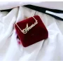 Цепочка с именем Анжела Maxi Silver 8845 SE 45 см Серебристый
