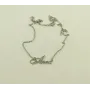 Цепочка с именем Anna Maxi Silver 8844 SE 45 см Серебристый