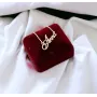 Цепочка с именем Anna Maxi Silver 8844 SE 45 см Серебристый