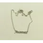 Цепочка с именем Anastasia Maxi Silver 8842 SE 45 см Серебристый