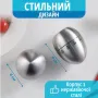 Таймер кухонный механический No Brand 60 минут Серебристый (TIMKUH-SLV-1338)