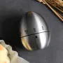 Таймер кухонный механический No Brand 60 минут Серебристый (TIMKUH-SLV-1338)
