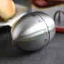 Таймер кухонный механический No Brand 60 минут Серебристый (TIMKUH-SLV-1338)