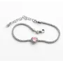 Женский браслет сердце Maxi Silver 9435 SE 17-20 см Серебристый