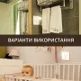 Світильник-нічник портативний No Brand USB 1W 6000K Білий (USBLMP-WHT-0306)
