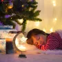 Светильник-ночник декоративный No Brand Теплый свет 27х14х13 см Черно-бежевый (STARSV-0188)