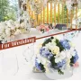 Ваза для сервірування столу Leeseph 14 см Прозорий (Mv050)