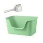 Туалет для кішок з лопаткою Taotaopets 262207 25.5x39.5x16 см Зелений (13609-89214)