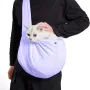 Слинг-переноска для котов и собак Lesko SY-2022-0502 M 40x11x26 см Violet (13887-89269)