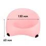 Миска для собак та котів Lesko М120 300 мл Peach (13608-89295)