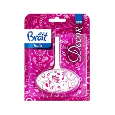 Туалетний блок для унітазу Brait Decor Fruits 40 г (8614) Туалетний блок для унітазу Brait Decor Fruits 40 г (8614)