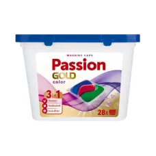 Капсулы для стирки Pаssion Gold 3 в 1 Color 28 шт (4486)