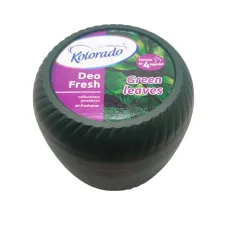 Освіжувач повітря Kolorado гелевий Deo Fresh Зелене листя 150 г (39403) Освіжувач повітря Kolorado гелевий Deo Fresh Зелене листя 150 г (39403)