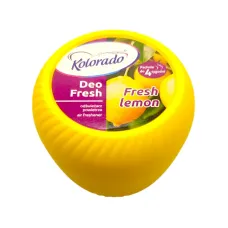 Освіжувач повітря Kolorado гелевий Deo Fresh Цитрусовий 150 г (38329) Освіжувач повітря Kolorado гелевий Deo Fresh Цитрусовий 150 г (38329)