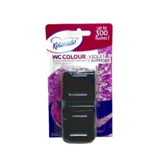 Таблетка для зливного бачка Kolorado WC COLOR Violet Lavander 2х45 г (38208)
