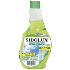 Средство для мытья стекол Sidolux CRYSTAL Лимон запаска 500 мл (26855)
