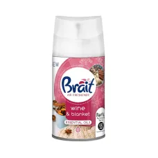 Освіжувач повітря Brait Wine&Blanket запасний балон 250 мл (26731) Освіжувач повітря Brait Wine&Blanket запасний балон 250 мл (26731)