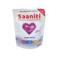 Капсули для прання Saaniti Renew white 10 шт (26274) Капсули для прання Saaniti Renew white 10 шт (26274)