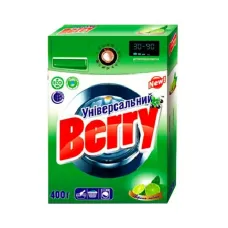 Пральний порошок Berry Універсальний свіжість лайма 400 г (20363) Пральний порошок Berry Універсальний свіжість лайма 400 г (20363)