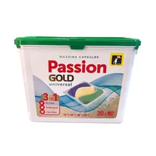 Капсулы для стирки Pаssion Gold 3 в 1 Universal 30 шт (12503)