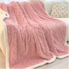 Покрывало No Brand Cuddly 200х230 см Pink (id_1767) Покрывало No Brand Cuddly 200х230 см Pink (id_1767)