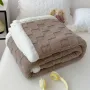 Покрывало No Brand Cuddly 180х200 см Brown (id_1747)