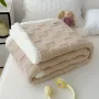 Покрывало No Brand Cuddly 180х200 см Beige (id_1753)