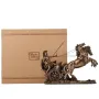 Настольная фигура Veronese Achilles на колеснице 30х35х14 см Коричневый (264569)