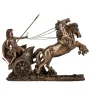 Настольная фигура Veronese Achilles на колеснице 30х35х14 см Коричневый (264569)