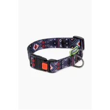 Нашийник Hi Dog Aztec purplee 30-40х2 см Різнокольоровий (2100102232014)