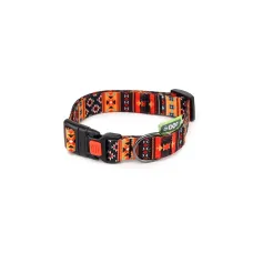 Нашийник Hi Dog Boha orange 35-45х2.5 см Різнокольоровий (2100102228017)