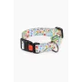 Нашийник Hi Dog Flowers blue 43-66х2.5 см Різнокольоровий (2100102284013)
