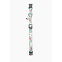 Нашийник Hi Dog Flowers mint green 18-28х1 см Різнокольоровий (2100102295019)