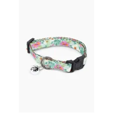 Нашийник Hi Dog Flowers mint green 18-28х1 см Різнокольоровий (2100102295019)