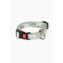 Нашийник Hi Dog Flowers mint green 35-45х2.5 см Різнокольоровий (2100102298010)