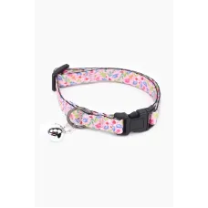 Нашийник Hi Dog Flowers pink 18-28х1 см Різнокольоровий (2100102290014) Нашийник Hi Dog Flowers pink 18-28х1 см Різнокольоровий (2100102290014)