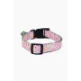 Ошейник Hi Dog Flowers pink 35-45х2.5 см Разноцветный (2100102293015)