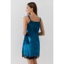 Нічна сорочка жіноча No Brand 0252 M Зелений shop (2000903336624)