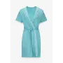 Халат женский Ellen LGM201/12/01/TTTIFFANY L Бирюзовый shop (2002000563538)